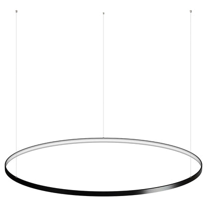 Luminaria Colgante Cycle In, 130w, Antracita, Ø140cm, Blanco Neutro_3