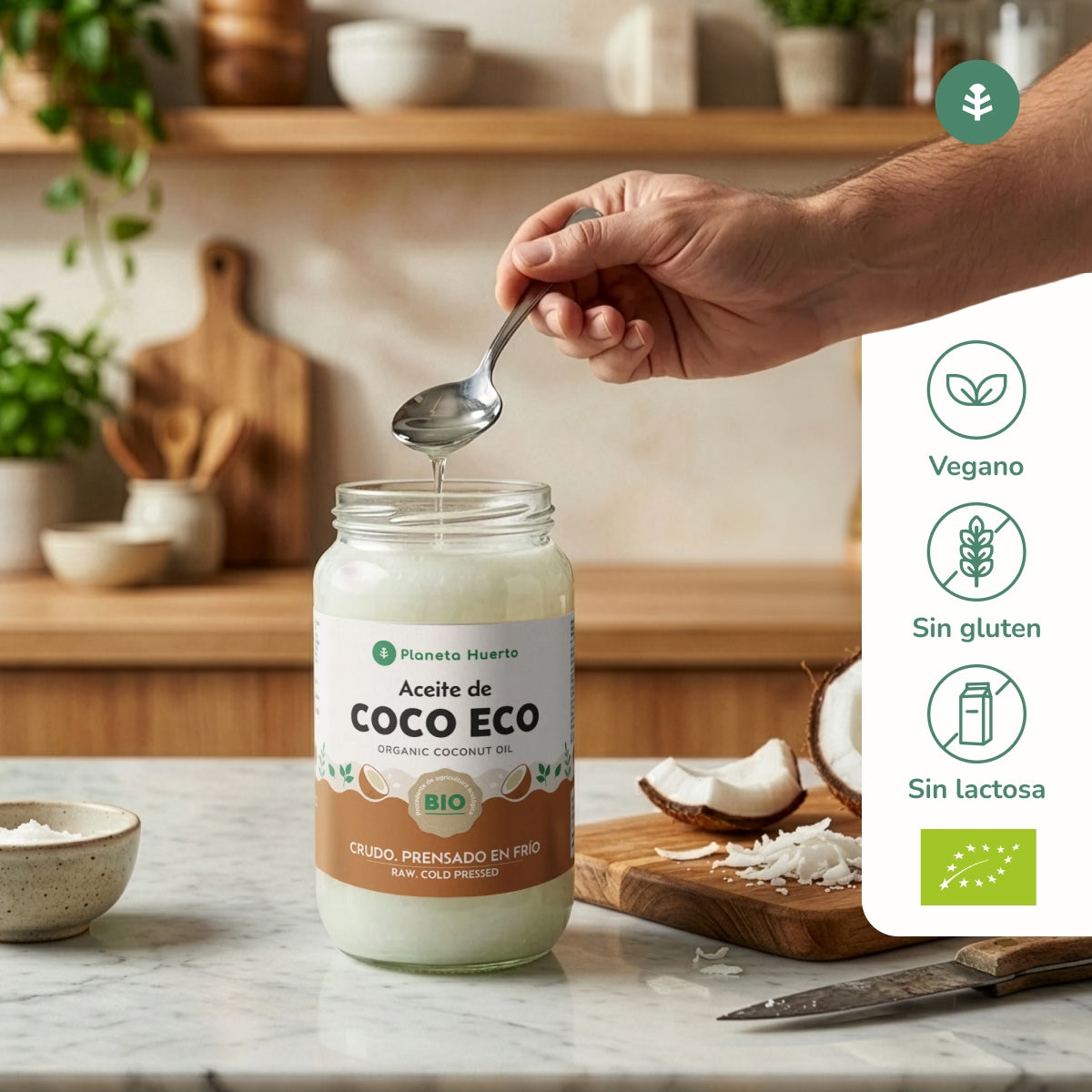 Planeta Huerto ECO Óleo de Coco 430 ml