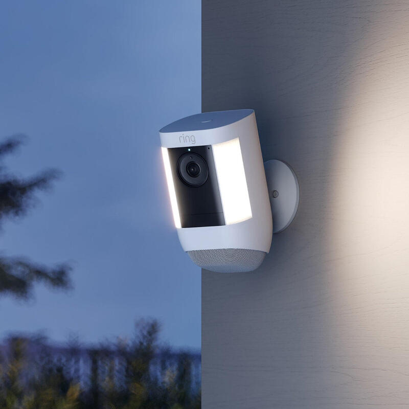 Ring Spotlight Cam Pro Battery Caja Cámara De Seguridad Ip Exterior 1920 X 1080 Pixeles Techo/pared_1