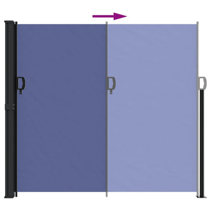 Vidaxl Toldo Lateral Retráctil Azul 180x500 Cm_4