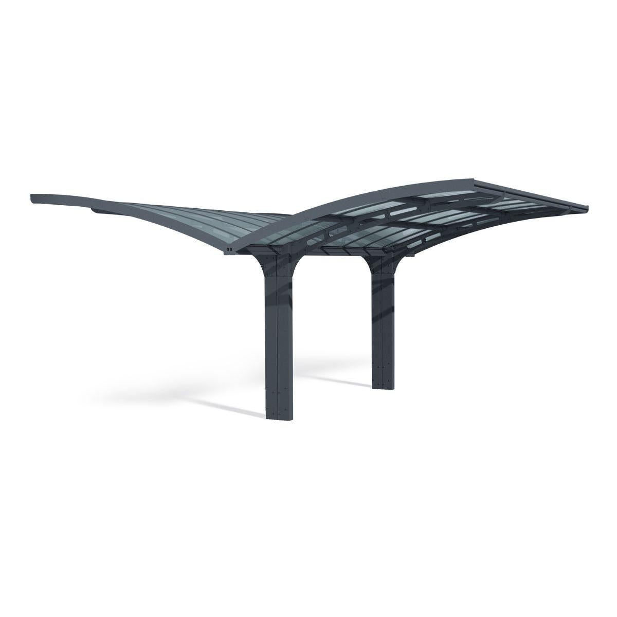 Carport Arizona Breeze garagem dupla em alumínio 578x495 cm Canopia da Palram
