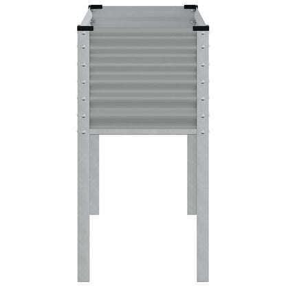 Jardinera De Acero Gris 100x45x90 Cm_4
