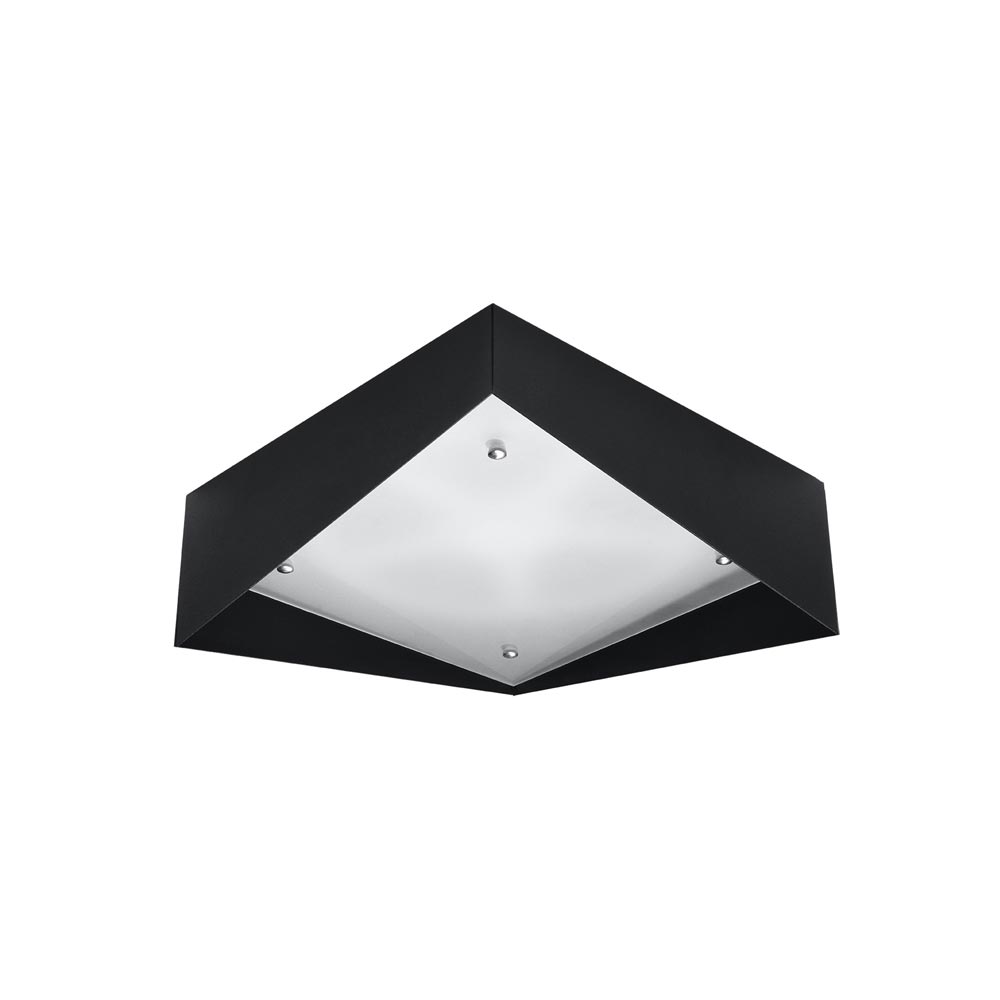Aplique De Techo Avior Negro, E27_1