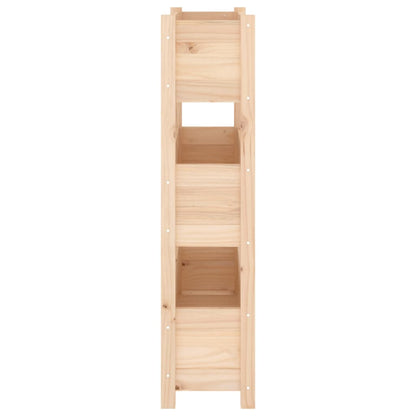 Jardinera De Madera Maciza De Pino 77x25x104,5 Cm_5