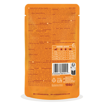 Guiso de pollo para perro Edgard &amp; Cooper 150 g
