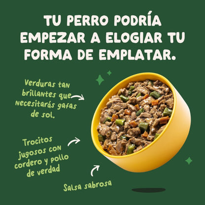 Guiso de cordero y pollo para perro Edgard &amp; Cooper 150 g