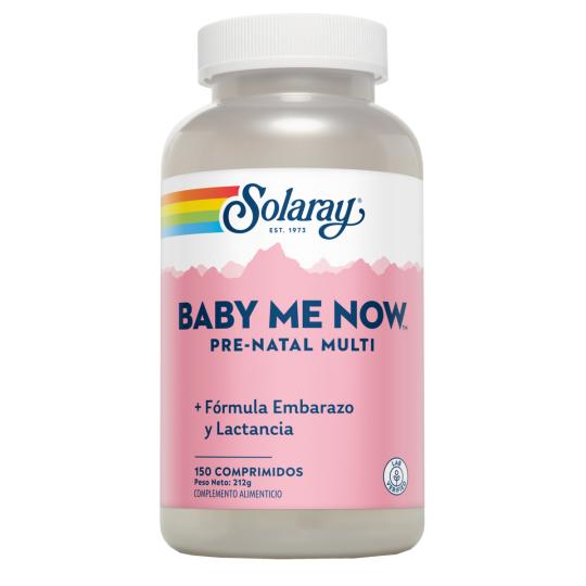 Baby me Now Pré-natal Solaray, 150 cápsulas
