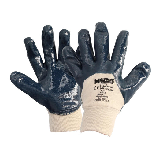 Guantes Nitrilo / Lona  Pesados Nimax 10 (par)_0