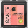 Blush multiefeito 6 tons 01 coral Sante 8 gr