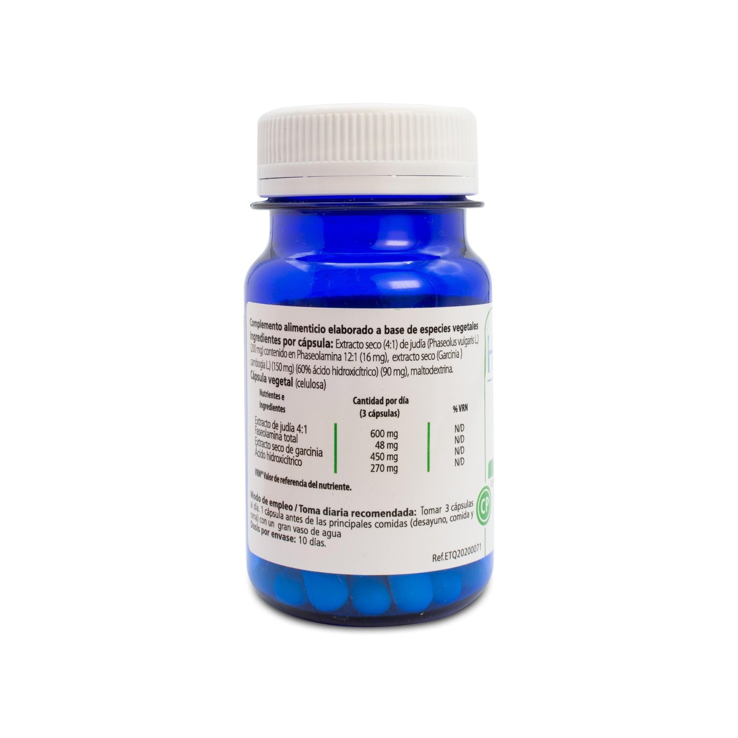 H4U Carblocker Faseolamina + Garcinia 30 cápsulas de 550 mg