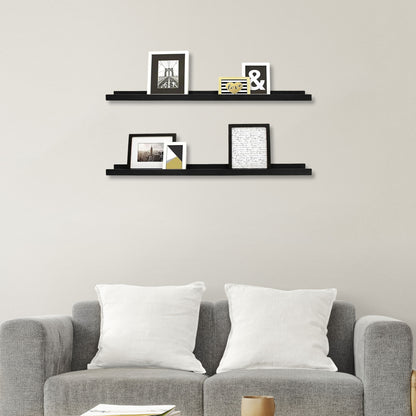 Well Home Repisa Flotante En Mdf Color Negro 77x10x4cm_4