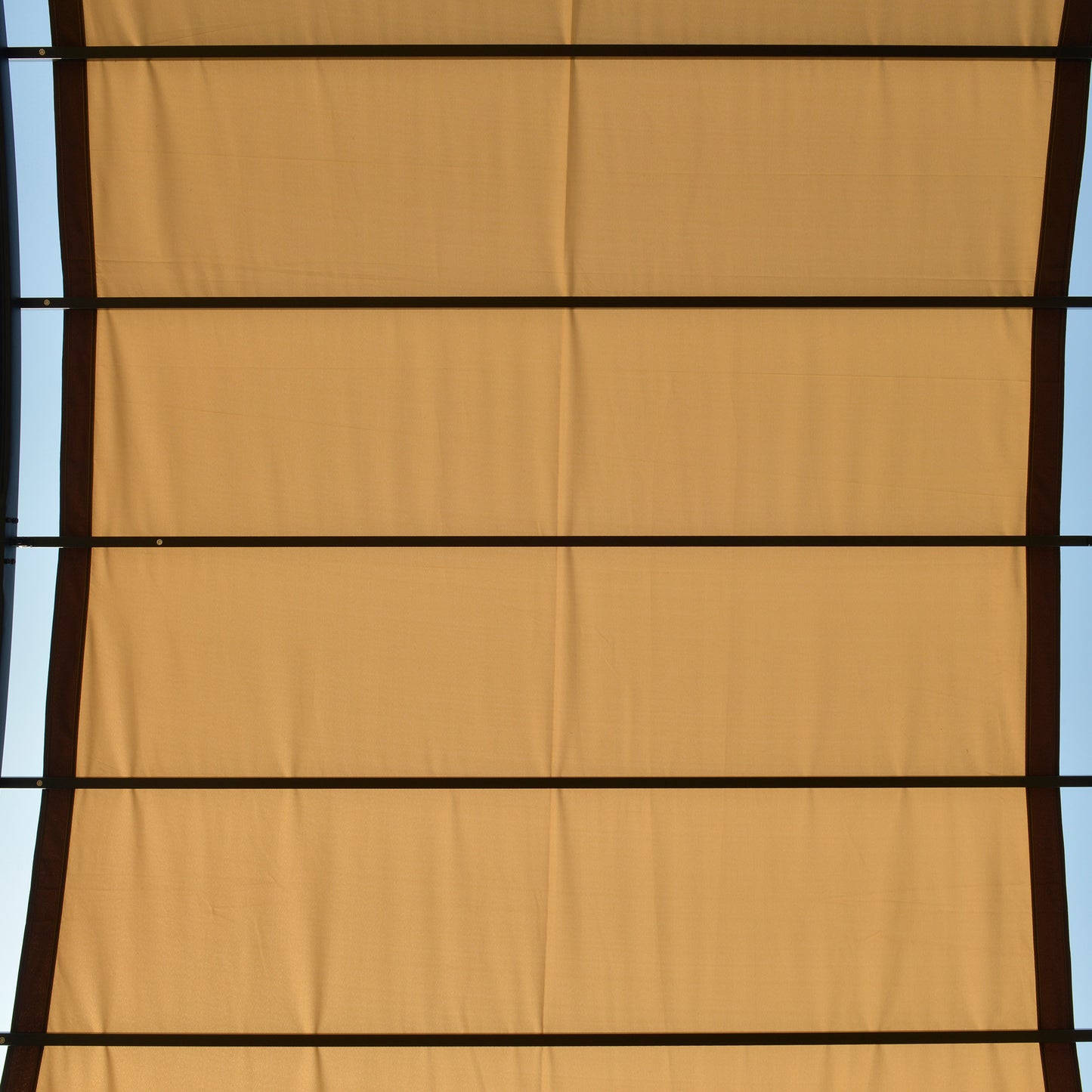 Outsunny Pérgola 3x2,5m Cenador Con Techo Retráctil Jardín Patio Terraza_3