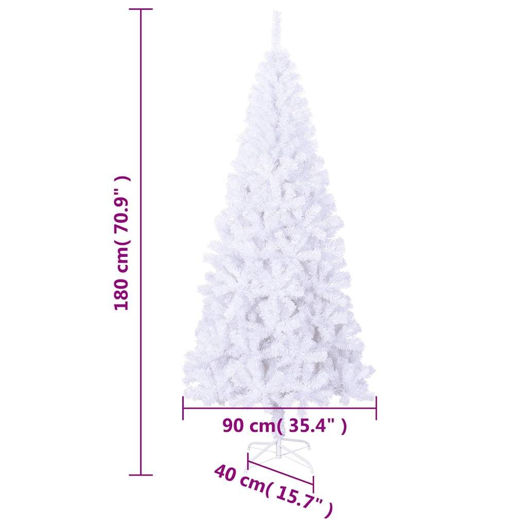 Vidaxl Árbol De Navidad Artificial Con Soporte 620 Ramas 180 Cm_2