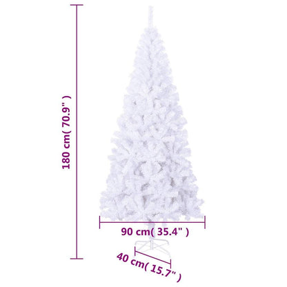 Vidaxl Árbol De Navidad Artificial Con Soporte 620 Ramas 180 Cm_2