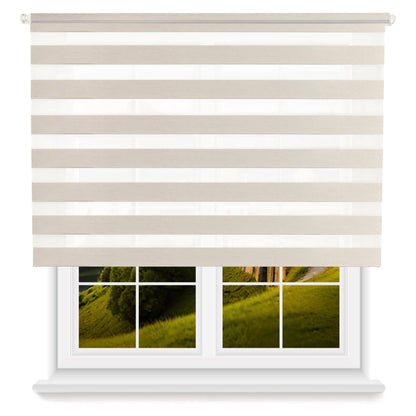 Estor Efecto Lino 120x175cm Enrollable Día/noche Wellhome_0
