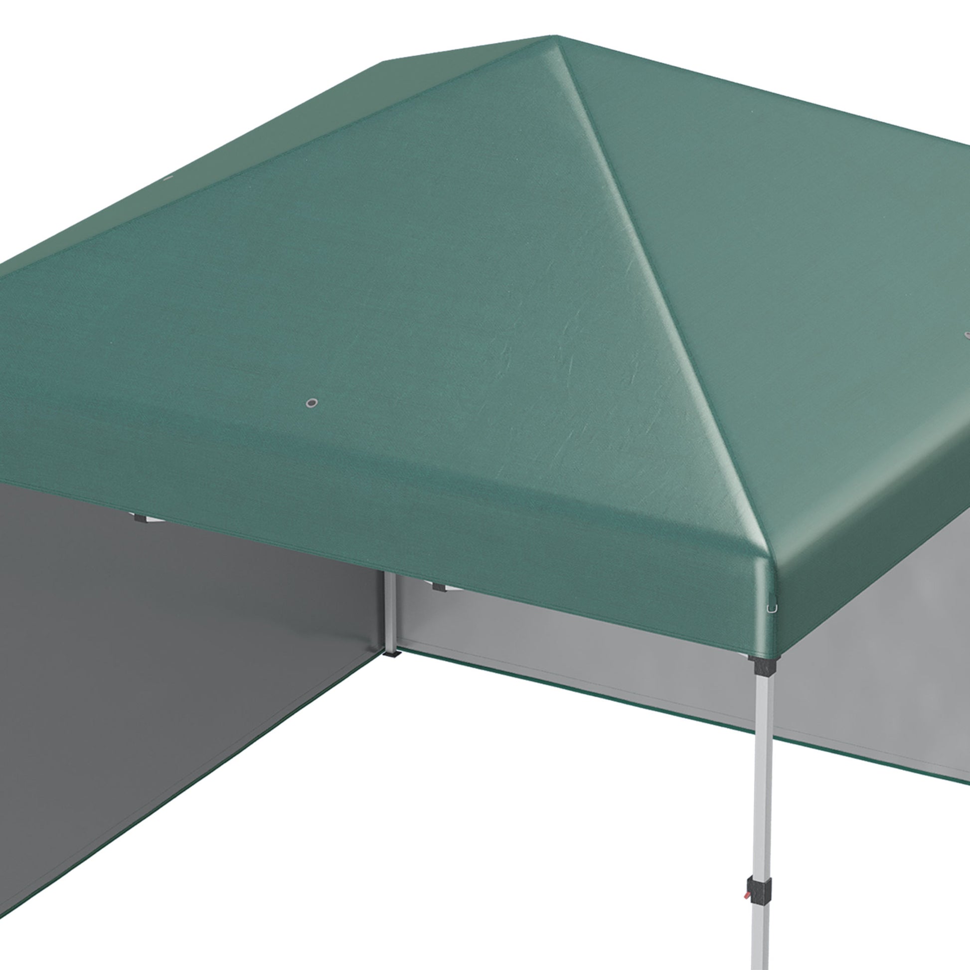Outsunny Carpa Plegable 3x3 M Con Altura Ajustable Y Bolsa De Transporte Verde_4
