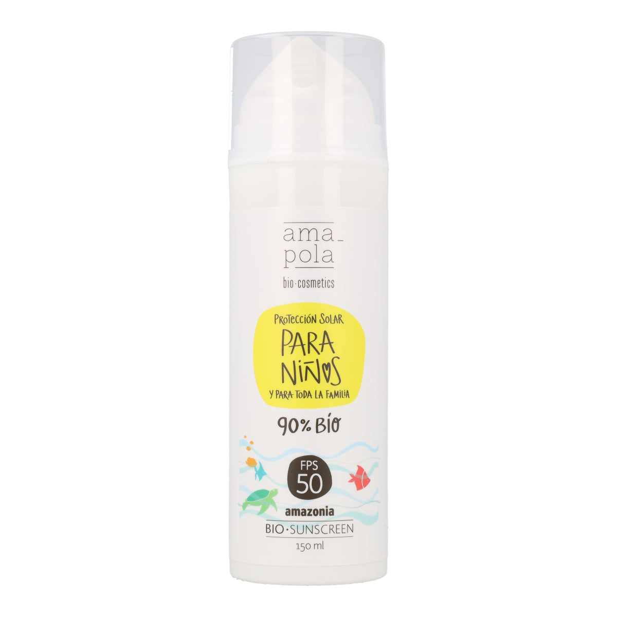 Protetor Solar Infantil Amazonia Amapola FPS 50 125 ml