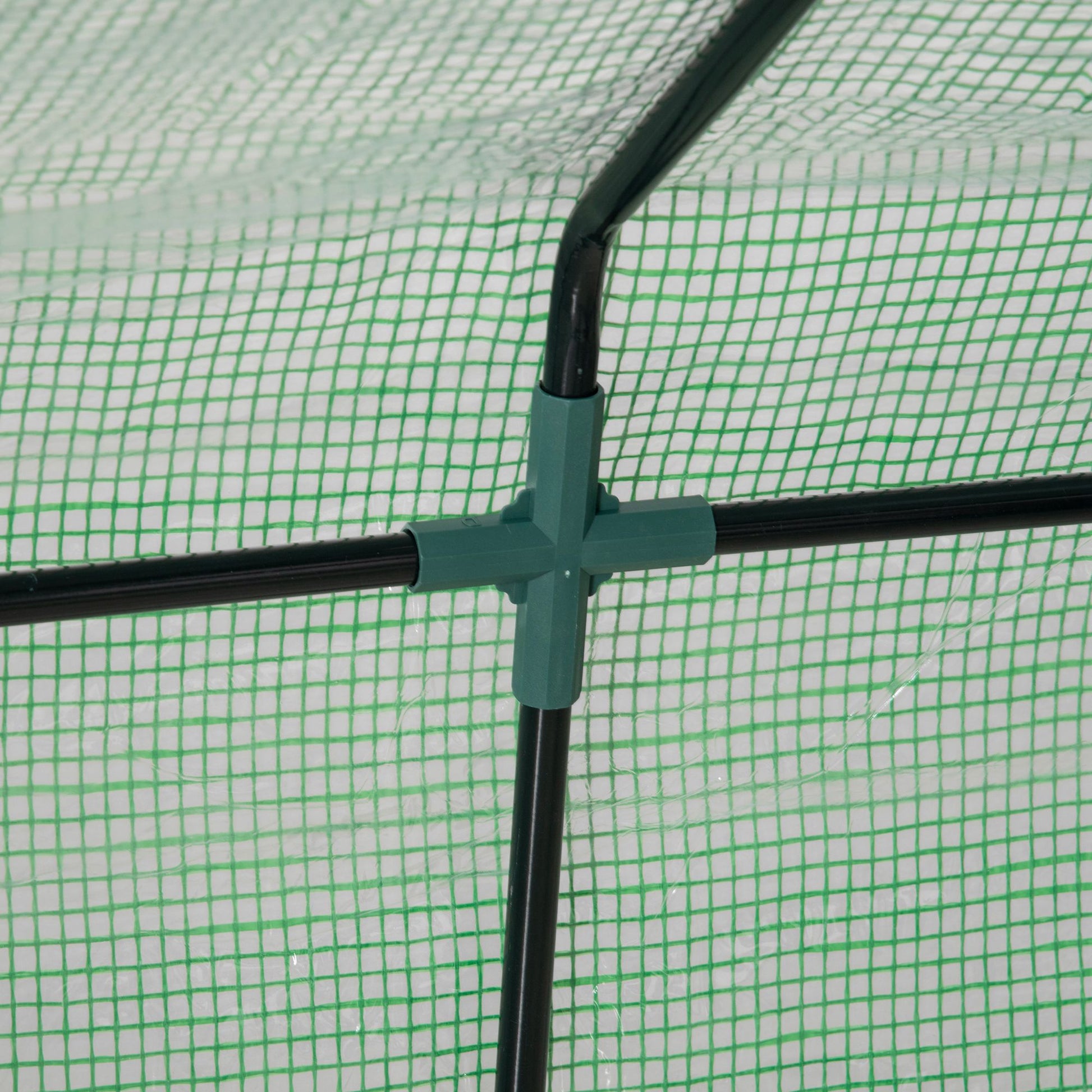 Outsunny Invernadero Pequeño Con Cubierta Doble 180x90x90 Cm Verde_4