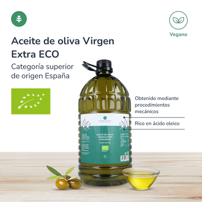 Azeite Virgem Extra Biológico Planeta Huerto 5 L