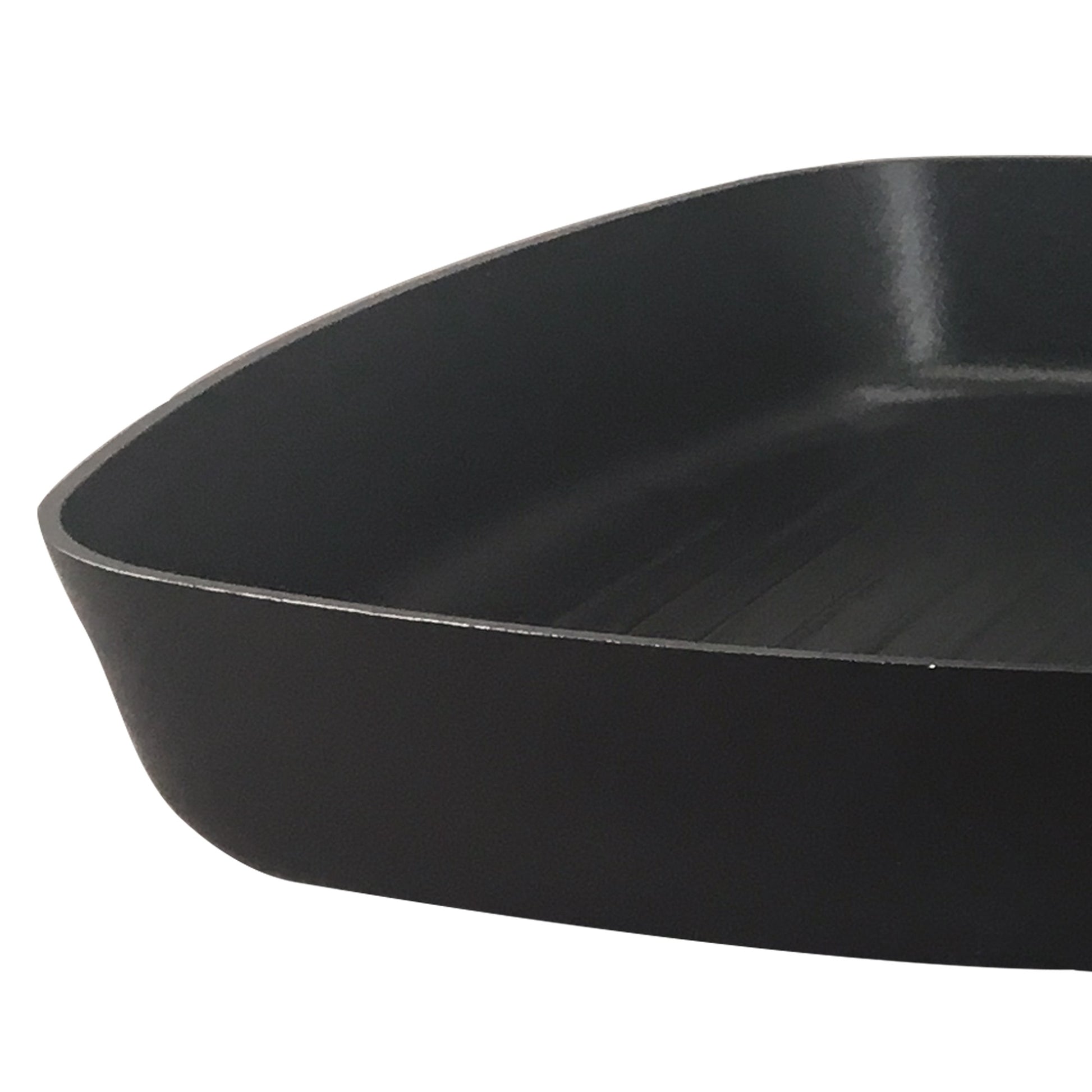 Asador 28cm Aluminio Prensado Inducción Profesional Chef_3