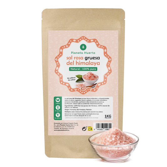 Planeta Huerto Sal grosso rosa dos Himalaias 1 kg