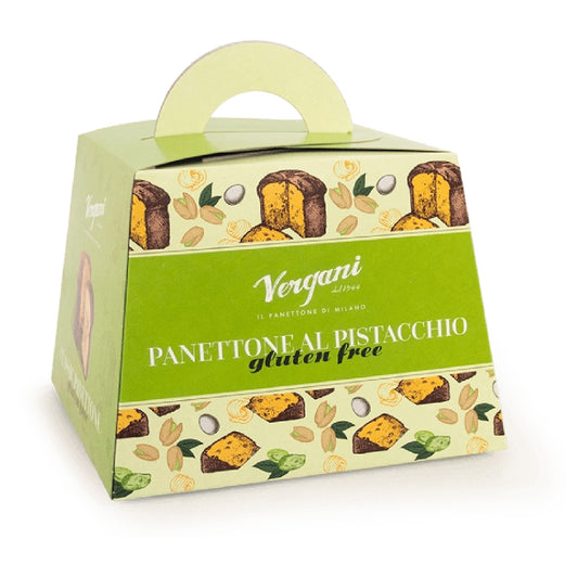 Panettone Pistacho Sem Glúten Vergani 600 g
