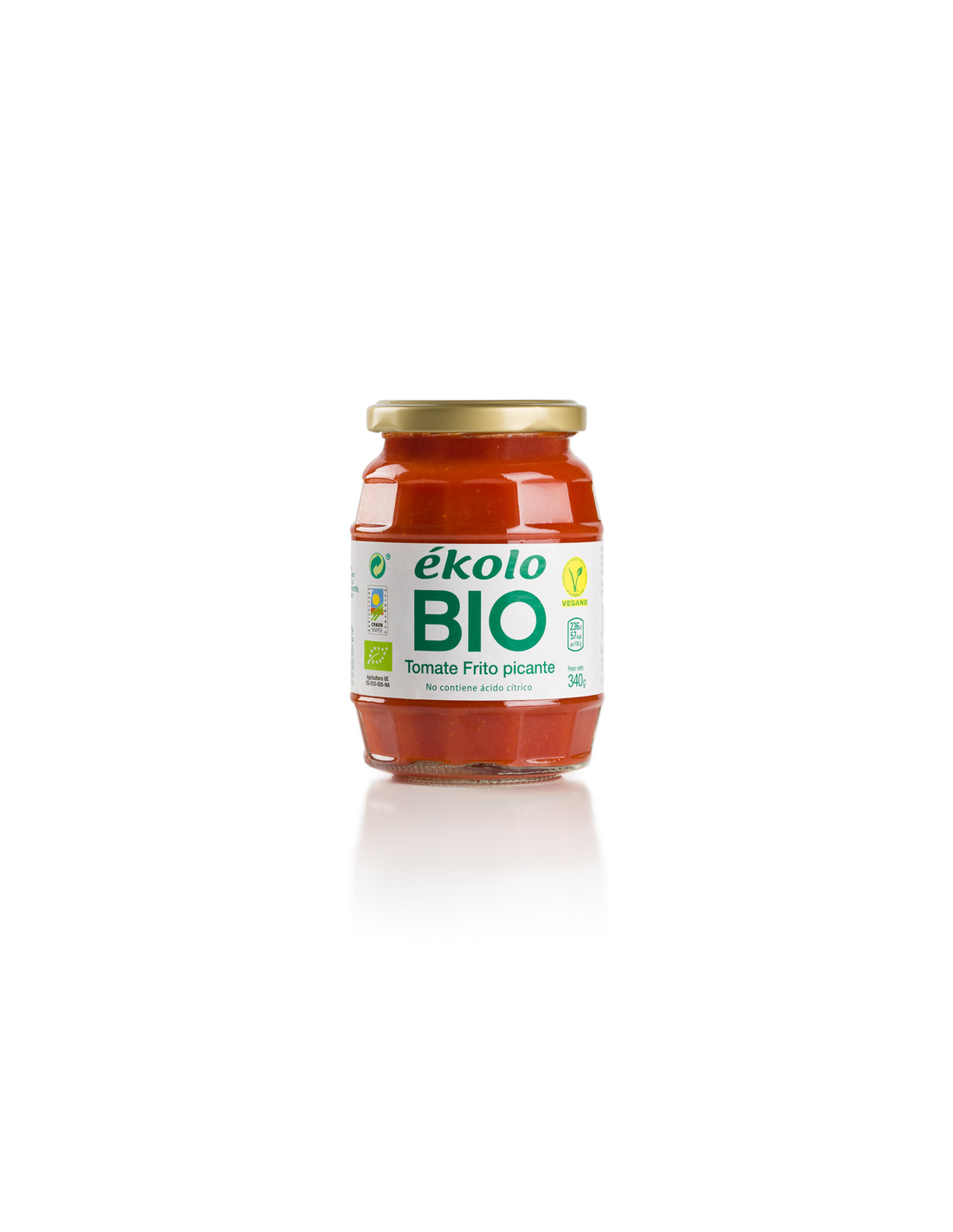 Tomate Frito Picante Bio 340 G - Ékolo_0