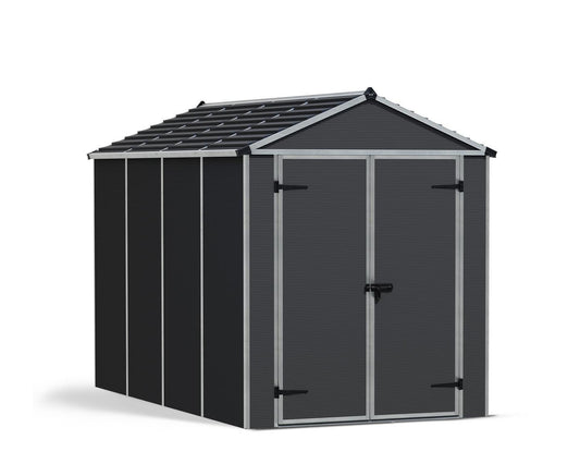 Telheiro de jardim Rubicon 185x304 cm Canopia cinzento escuro