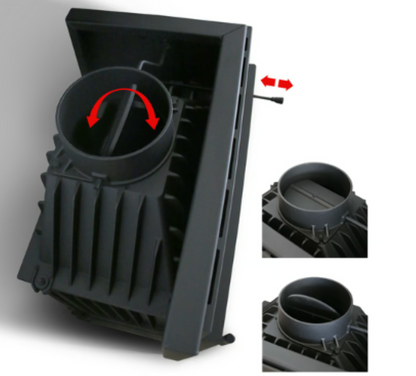 Bricosol Chimenea De Leña De Hierro Fundido Kratki Zuzia Eco Deco Derecha 12 Kw Ø 200_2