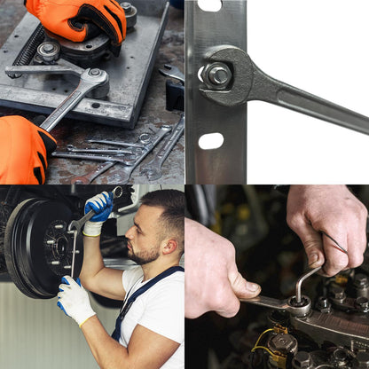 Juego Llaves Fijas Wolfpack Plus 12 Piezas