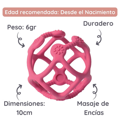 Babyono Mordedor De Silicona Pelota Ergonomica_2