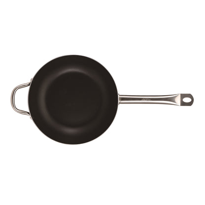 Wok 28x8.0cm Aluminio Prensado Inducción C/t Profesional Chef_4