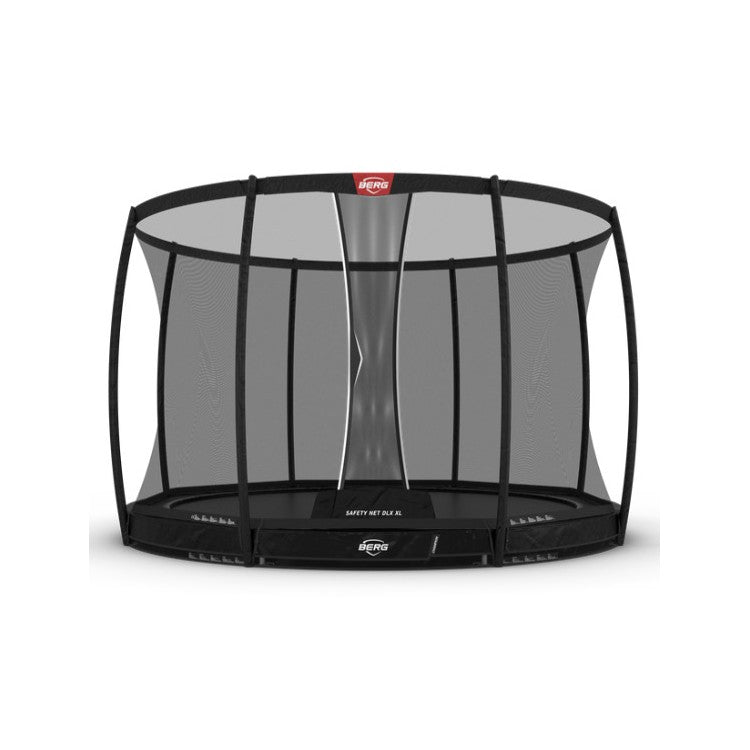 Cama Elastica Berg Inground Champion 430 + Red Deluxe Negro Safety Net Deluxe Xl._0