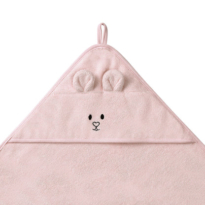 Babyono Capa De Baño Bamboo Xl Para Bebés Conejito_3