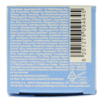 Creme Fluido Hidratante Iluminador Aqua Beelicious FPS 30 Apivita 40 ml