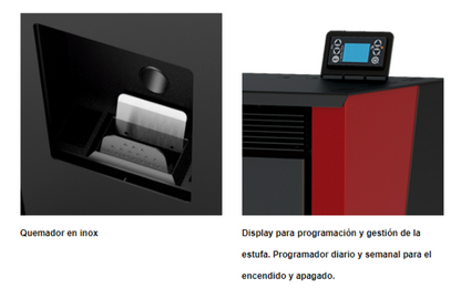 Bricosol Termoestufa De Pellet Boreal 16 Kw Burdeos_2