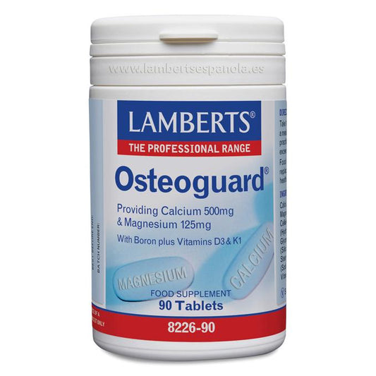 Osteoguard Cálcio, Magnésio, Boro e Vitaminas D e K Lamberts 90 comprimidos
