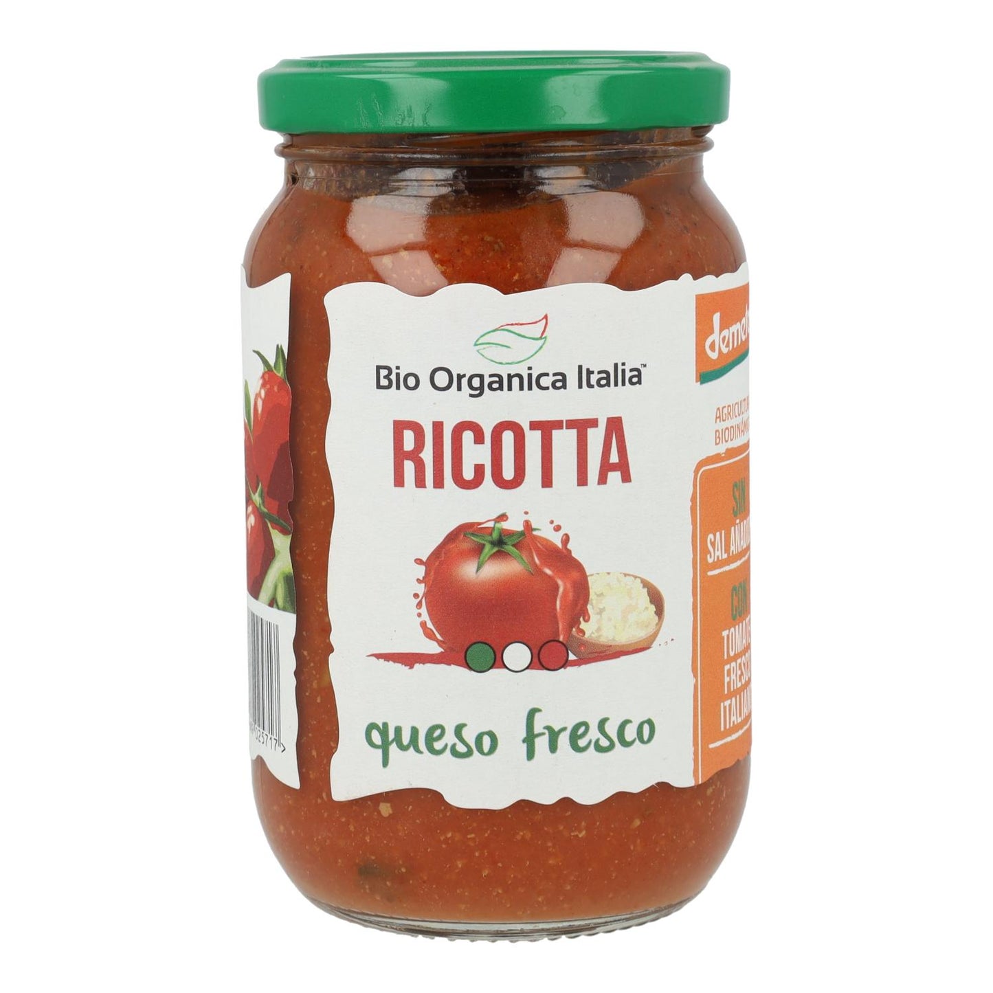 Molho de Tomate com Ricota Bio Organica Italia 350 gr