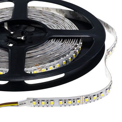 Tira Led Blanco Dual Smd3014, Dc24v, 5m (224 Led/m), 112w, Ip20, Blanco Dual_4