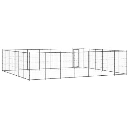 Vidaxl Perrera De Exterior De Acero 50,82 M²_3