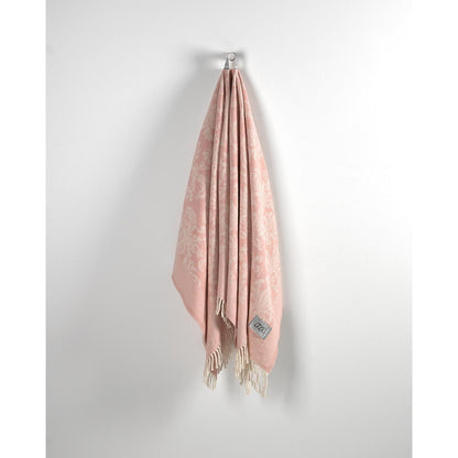 Cobertor xadrez rosa 130x170cm