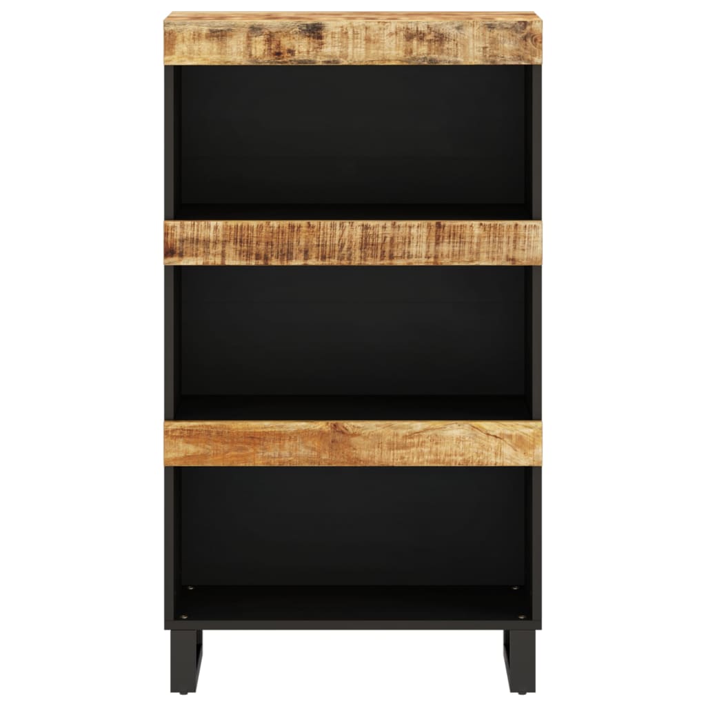 Armario Auxiliar Madera Maciza De Mango 60x33x107 Cm_1