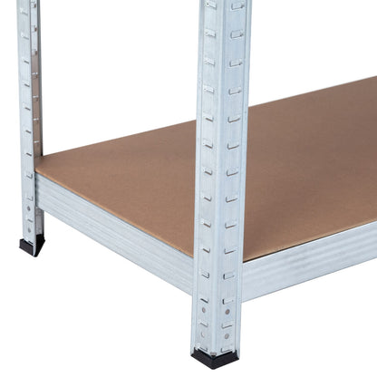 Pack 2 Estanterías Modulares Con 5 Baldas Ajustables 180x90x40cm 875kg O91_3