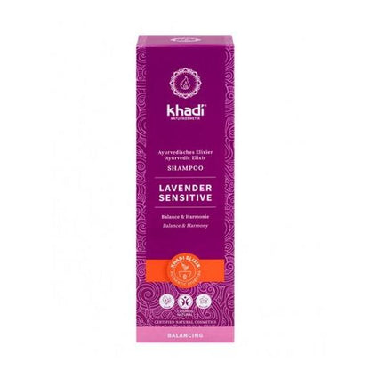Khadi Lavanda Champô para Cabelos Sensíveis 200 ml