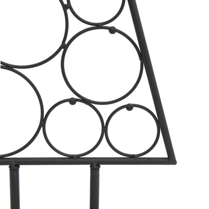 Vidaxl Árbol De Navidad Para Decoración Metal Negro 125 Cm_5