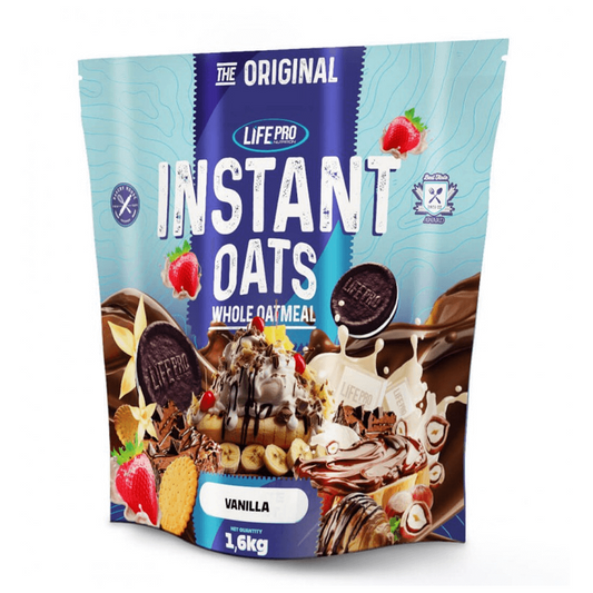 Instant Oats (harina De Avena) - 1,6kg - Vainilla - Avena - Lifepro_0