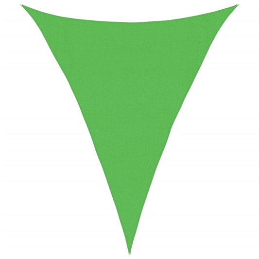 Vidaxl Toldo De Vela Hdpe Verde Claro 160 G/m² 3x4x5 M_0
