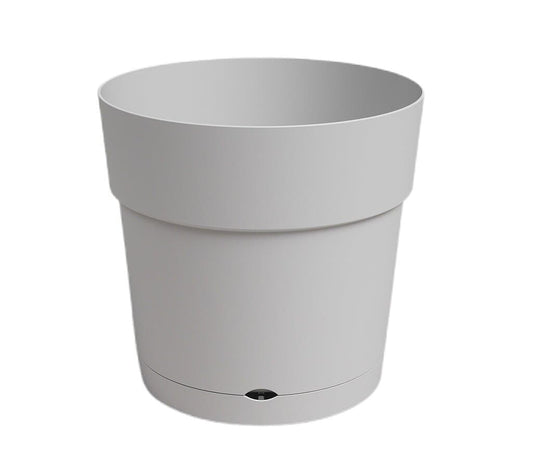 Artevasi Macetero De Plástico Reciclado Capri Ancha Gris 50cm_0