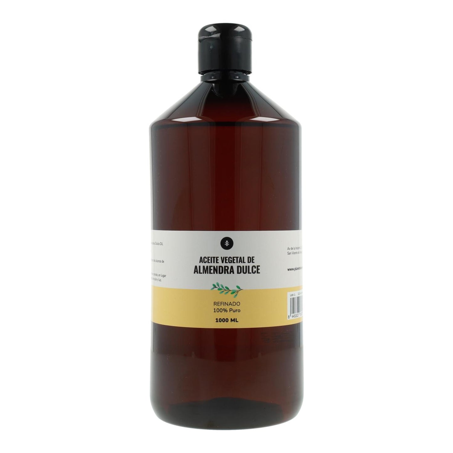 Óleo Vegetal de Amêndoas Doces Planeta Huerto 1 L