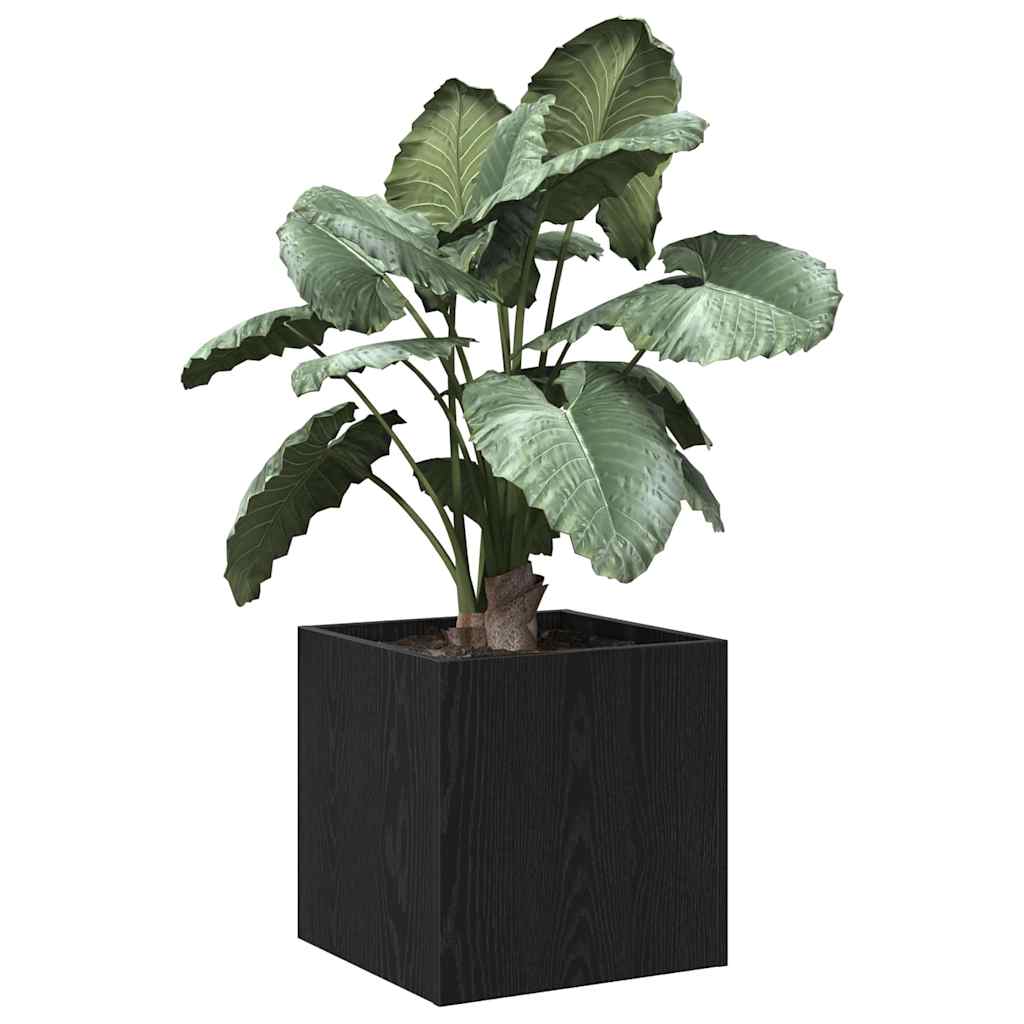 Caja De Macetas Roble Negro 40 X 40 X 40 Cm_2